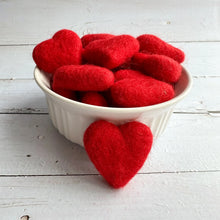 Load image into Gallery viewer, One Red Felt Heart