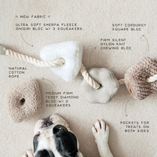 Load image into Gallery viewer, BLOCS//ENRICHMENT DOG TOY // NUDE