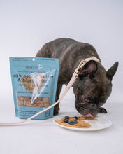 Load image into Gallery viewer, Peanut Butter & Blueberries Dog Treats