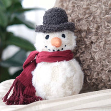Load image into Gallery viewer, SNOWMAN//ENRICHMENT DOG TOY // HOLIDAY
