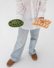 Load image into Gallery viewer, Army Green Circle Enrichment Snuffle Mat