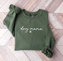 Load image into Gallery viewer, Dog Mama Sweatshirt Crewneck Dog Lovers Gift