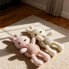 Load image into Gallery viewer, Squeaky Rope Buddies| Sustainable | Handcrafted | Dog Toys