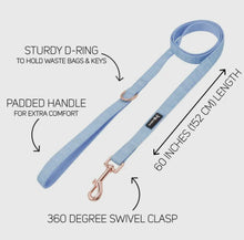 Load image into Gallery viewer, ‘Blumond’ Fabric Leash by Sassy Woof