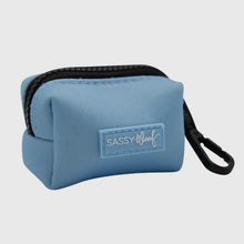 Load image into Gallery viewer, ‘Blue’ Dog Waste Bag Holder by Sassy Woof