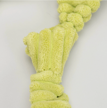 Load image into Gallery viewer, Octavie Octopus Knottie® Plush Dog Toy by HuggleHounds