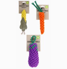 Load image into Gallery viewer, Country Tails - Veggie Patch Rope Toys