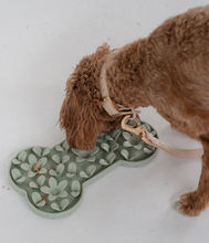 Load image into Gallery viewer, Sage Green Dog Bone Enrichment Snuffle Mat