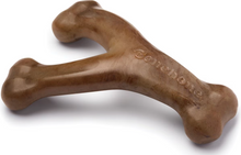 Load image into Gallery viewer, Benebone Bacon Flavor Wishbone Tough Dog Chew Toy