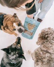 Load image into Gallery viewer, Peanut Butter & Blueberries Dog Treats