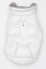 Load image into Gallery viewer, Elite Reflective Coat - White by Hip Doggie