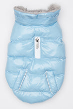 Load image into Gallery viewer, Elite Reflective Coat - Ice Blue by Hip Doggie
