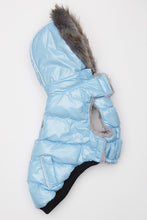 Load image into Gallery viewer, Elite Reflective Coat - Ice Blue by Hip Doggie