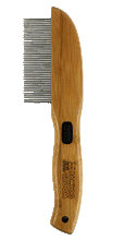 Load image into Gallery viewer, Rotating Pin Comb with 41 Rounded Pins by Bamboo Groom