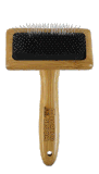 Load image into Gallery viewer, Slicker Brush with Stainless Steel Pins by Bamboo Groom