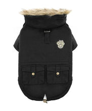 Load image into Gallery viewer, Alaskan Army Parka by Canada Pooch - Black