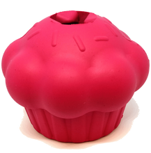 Load image into Gallery viewer, MKB CUPCAKE DURABLE RUBBER CHEW TOY & TREAT DISPENSER โ PINK