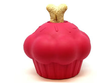 Load image into Gallery viewer, MKB CUPCAKE DURABLE RUBBER CHEW TOY & TREAT DISPENSER โ PINK