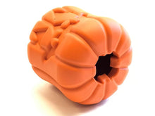 Load image into Gallery viewer, MKB JACK O' LANTERN DURABLE RUBBER CHEW TOY & TREAT DISPENSER - LARGE - ORANGE