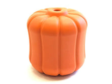 Load image into Gallery viewer, MKB JACK O' LANTERN DURABLE RUBBER CHEW TOY & TREAT DISPENSER - LARGE - ORANGE