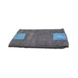 Load image into Gallery viewer, Microfiber Drying Mat and Towel with Hand Pockets, Medium 36" x 24", Cool Grey