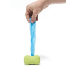 Load image into Gallery viewer, Silicone Waste Bag Holder with Earth Rated Roll, 15 Bags, 4 Colors Available