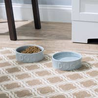 Load image into Gallery viewer, Classic Dog Grey Pet Bowl