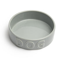 Load image into Gallery viewer, Classic Dog Grey Pet Bowl