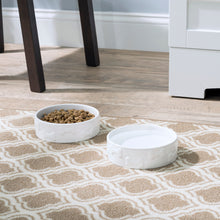Load image into Gallery viewer, Manor White Pet Bowl