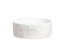 Load image into Gallery viewer, Manor White Pet Bowl