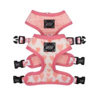 Load image into Gallery viewer, 'Dolce Rose' Reversible Dog Harness by Sassy Woof