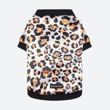 Load image into Gallery viewer, Leopard Dog Bomber Jacket by Spark Paws