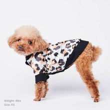 Load image into Gallery viewer, Leopard Dog Bomber Jacket by Spark Paws