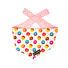 Load image into Gallery viewer, Dog Bandana - Blush Pink Donut by Bcuddly