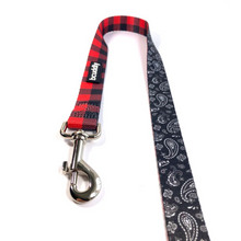 Load image into Gallery viewer, Dog Leash - Classic Red Plaid (6ft) by Bcuddly