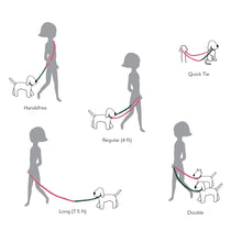 Load image into Gallery viewer, Cotton Candy Convertible Leash – Blossom by Eat Play Wag