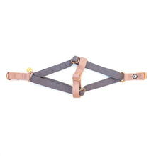 Load image into Gallery viewer, Gray-Rose Step-In Harness by Eat Play Wag