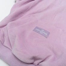 Load image into Gallery viewer, The Lilac Velour Hoodie