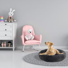 Load image into Gallery viewer, Shaggy Fur Donut Bolster Pet Bed