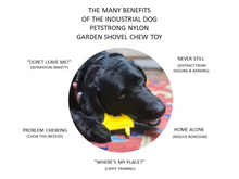 Load image into Gallery viewer, ID CIRCULAR SAW BLADE ULTRA DURABLE NYLON DOG CHEW TOY FOR AGGRESSIVE CHEWERS - YELLOW