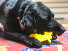 Load image into Gallery viewer, ID CIRCULAR SAW BLADE ULTRA DURABLE NYLON DOG CHEW TOY FOR AGGRESSIVE CHEWERS - YELLOW