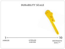 Load image into Gallery viewer, ID PIPE WRENCH ULTRA DURABLE NYLON DOG CHEW TOY FOR AGGRESSIVE CHEWERS – YELLOW