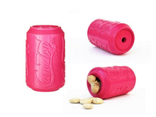 Load image into Gallery viewer, MKB CAN TOY DURABLE RUBBER CHEW TOY & TREAT DISPENSER โ PINK