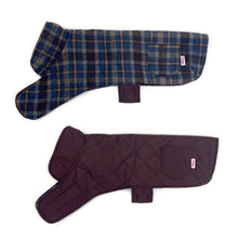 Load image into Gallery viewer, Poly Wool/Quilted Reversible Winter Coat
