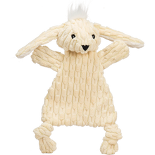 Load image into Gallery viewer, Bobbi Bunny HuggleFlatties™ Plush Dog Toy
