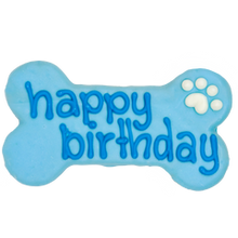 Load image into Gallery viewer, 6” Happy Birthday Bone - Dog Biscuits
