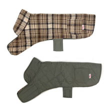 Load image into Gallery viewer, Poly Wool/Quilted Reversible Winter Coat
