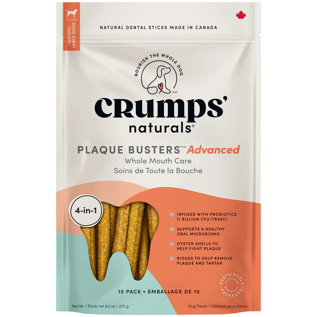 Crumps Plaque Busters Advanced Whole Mouth Care with Probiotics