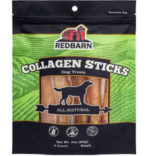 Load image into Gallery viewer, Redbarn Bag of Small Collagen Sticks Dog 5pc
