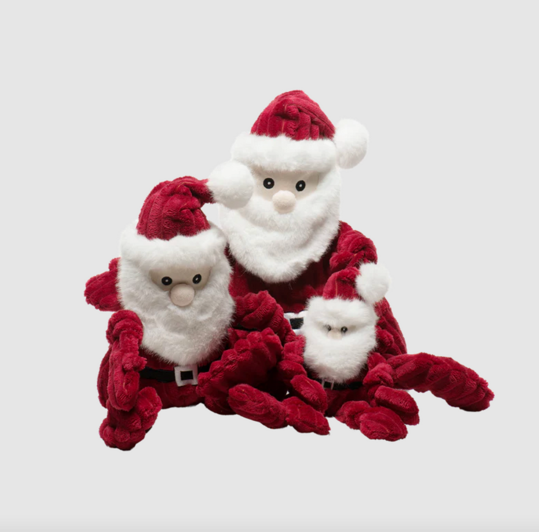 St. Nick Knottie® Santa Durable Plush Dog Toy